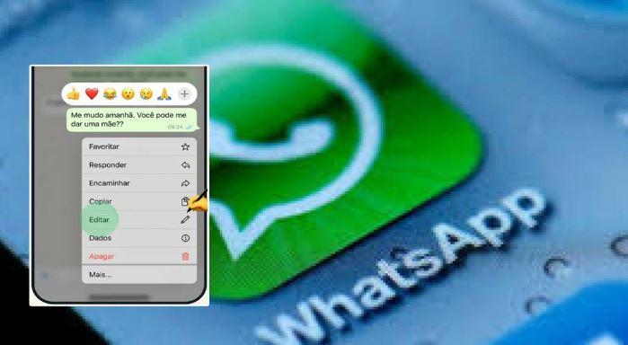 Mensagens do WhatsApp poderão ser editadas